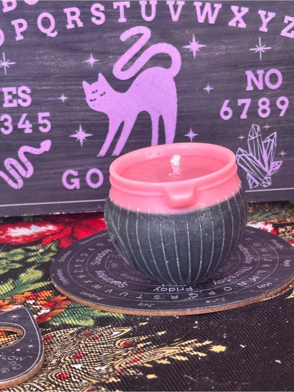 Bubble Cauldron Candle